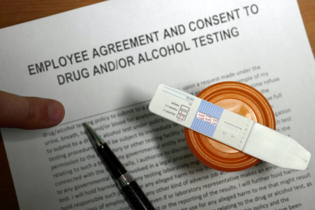 Employment Cannabis drug test alternate text for this image