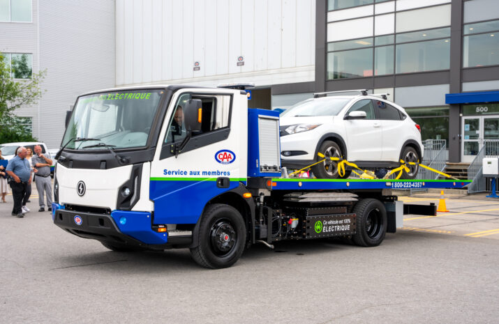 CAA-Quebec to deploy first electric tow truck article image