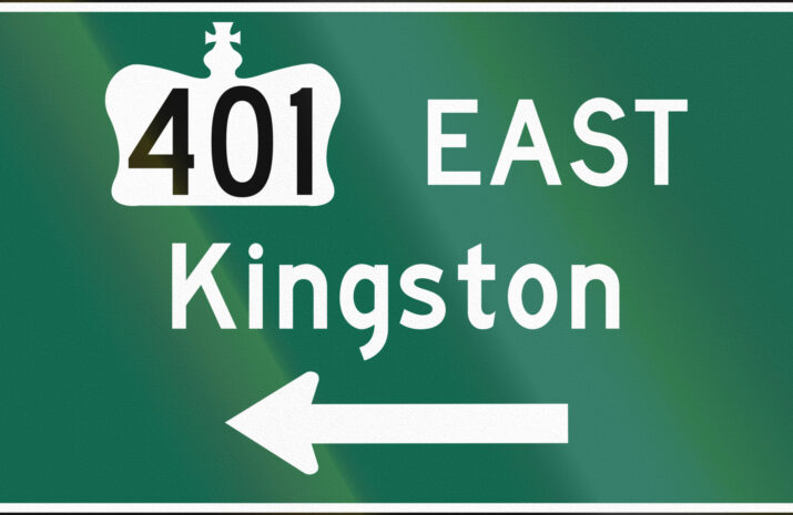 Picture of a road sign