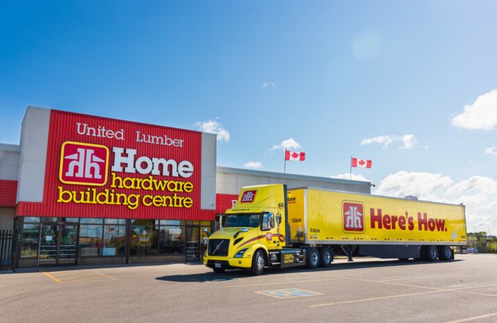 Home Hardware adds electric Volvo trucks to fleet article image