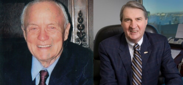 John Jenkins and Maurice McCaig alternate text for this image