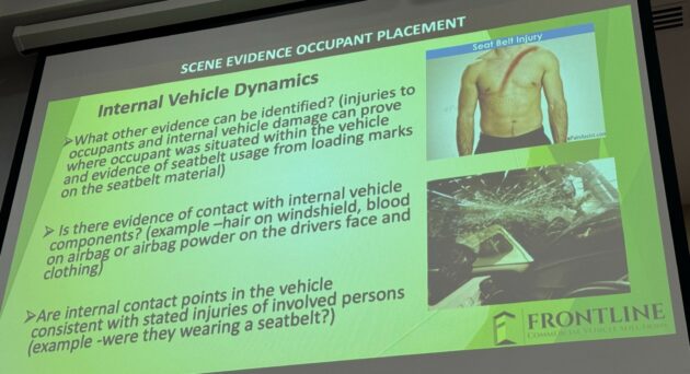 Mike Hinsperger's presentation slide