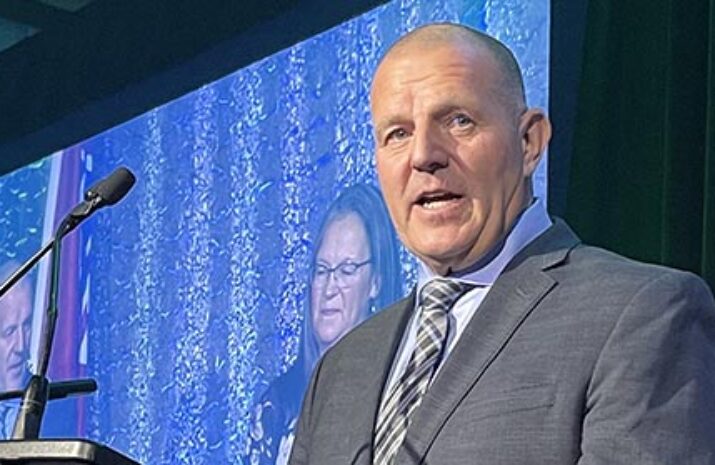 John Weston on the OTA stage