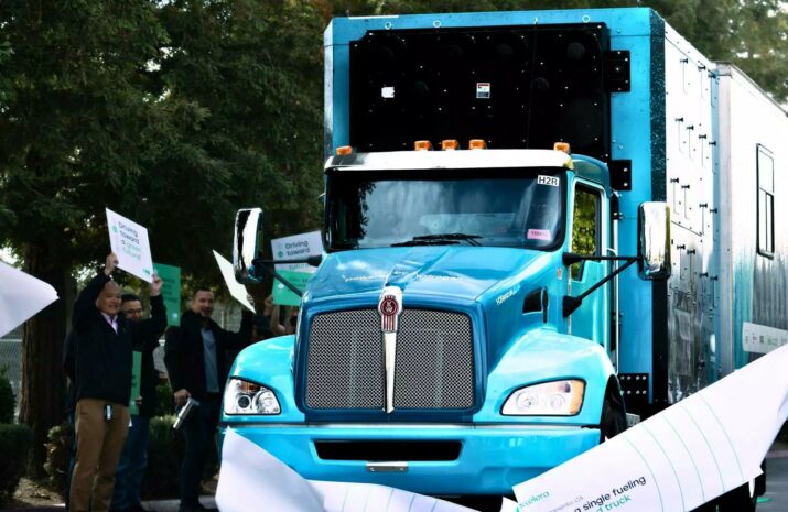 World record holder Accelera truck