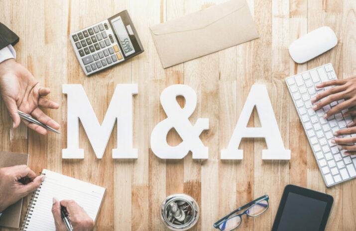 M&A themed stock image