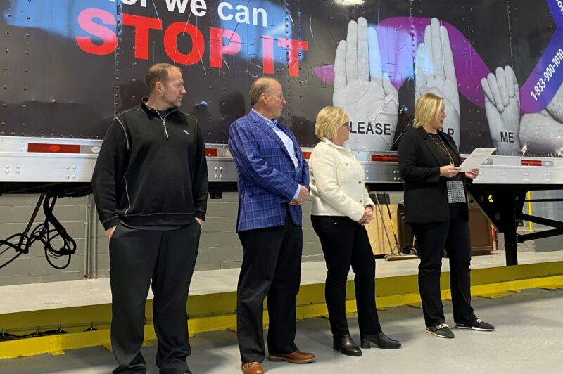 Mackie Transportation to sport 30th wrap for Know Human Trafficking campaign article image