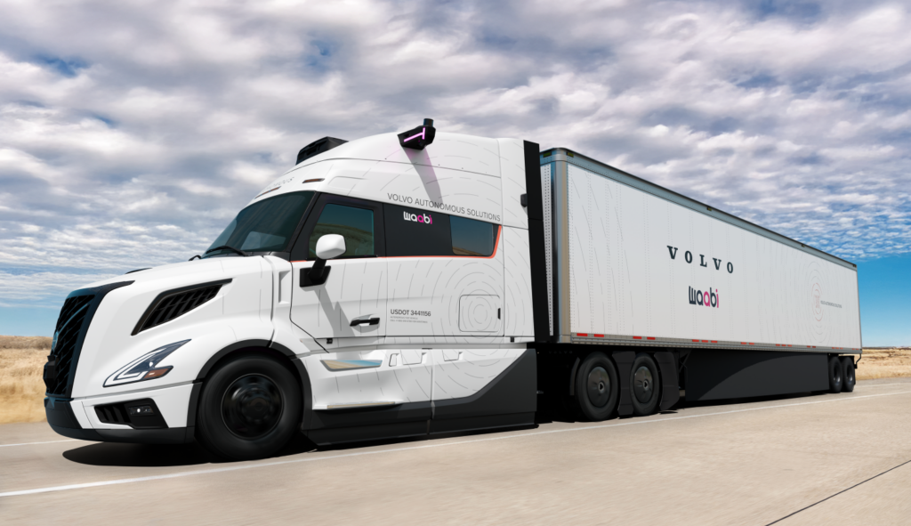 Waabi Driver in Volvo