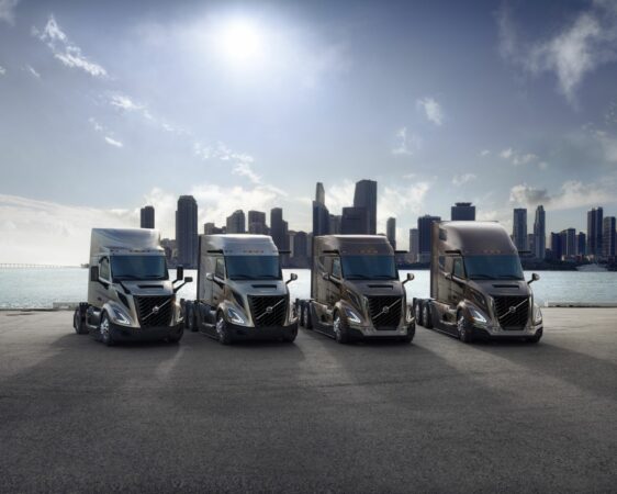 All-new-Volvo-VNR-Family-Shot alternate text for this image