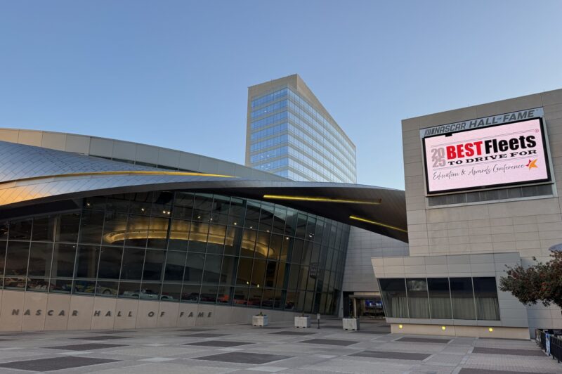 NASCAR hall of fame in Charlotte, N.C.