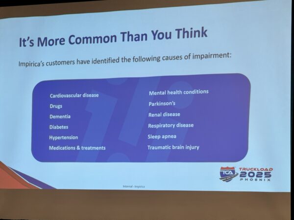 Impairment panel presentation slide