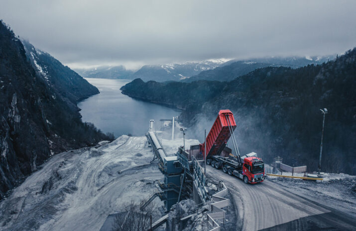 Volvo surpasses 220,000 km of autonomous mining haulage in Norway article image