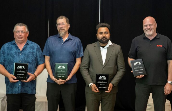 Picture of men with awards