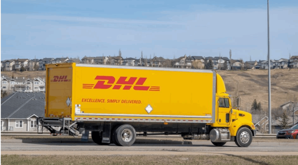 DHL truck