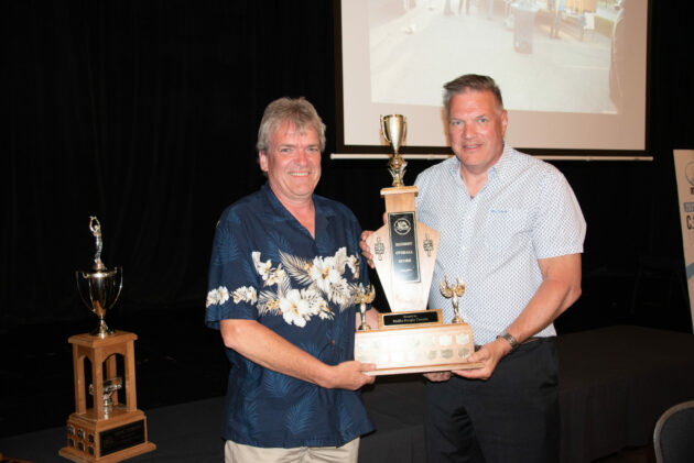 The highest overall score award recipient