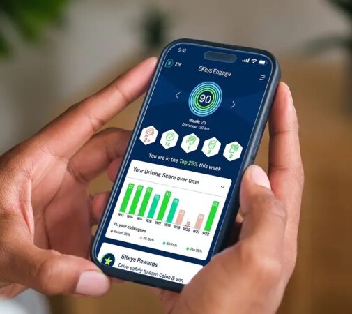 5Keys Engage mobile app view