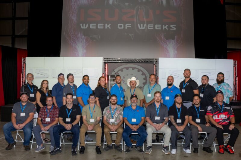 Picture of people sitting and standing