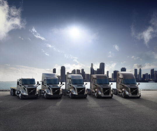 All-new Volvo VNR Family Shot alternate text for this image
