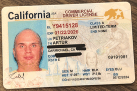 CDL seized from illegal truck driver in the US