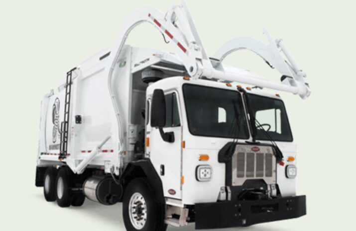 Picture of a New Way refuse truck