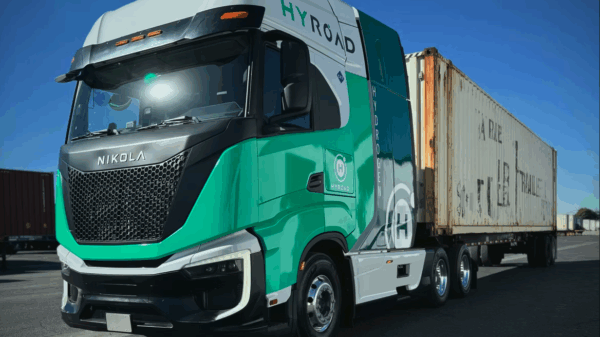 Hyroad-branded truck