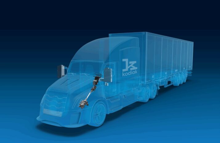 ZF supplying redundant steering system to autonomous truck maker Kodiak AI article image