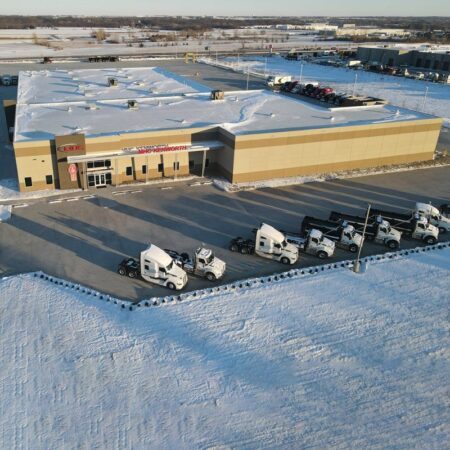 MHC new Iowa location in Des Moines metro area, drone photo