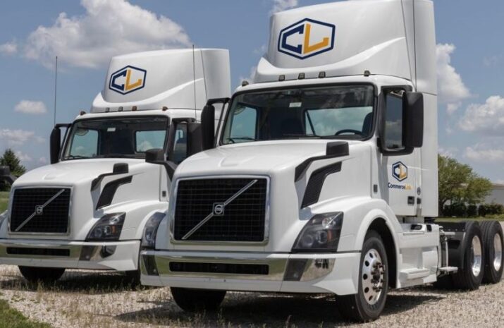 CommerceLink-branded trucks