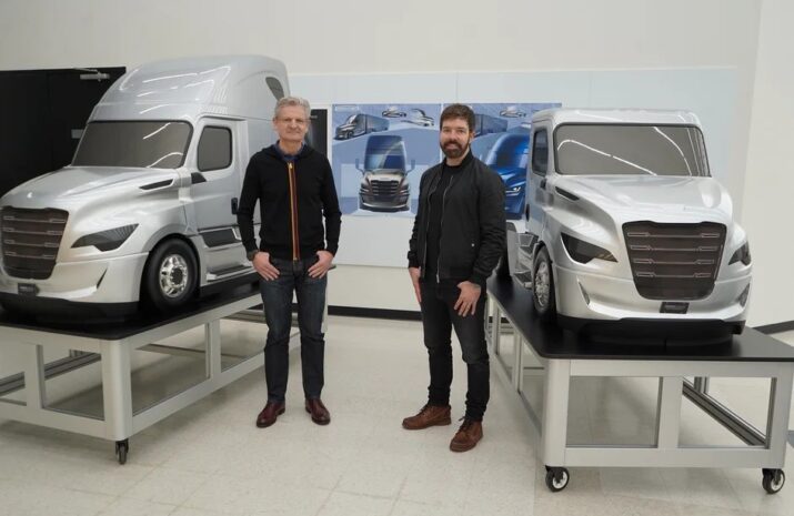 Martin Kreidl, Jeff Cotner with Cascadia design prototypes