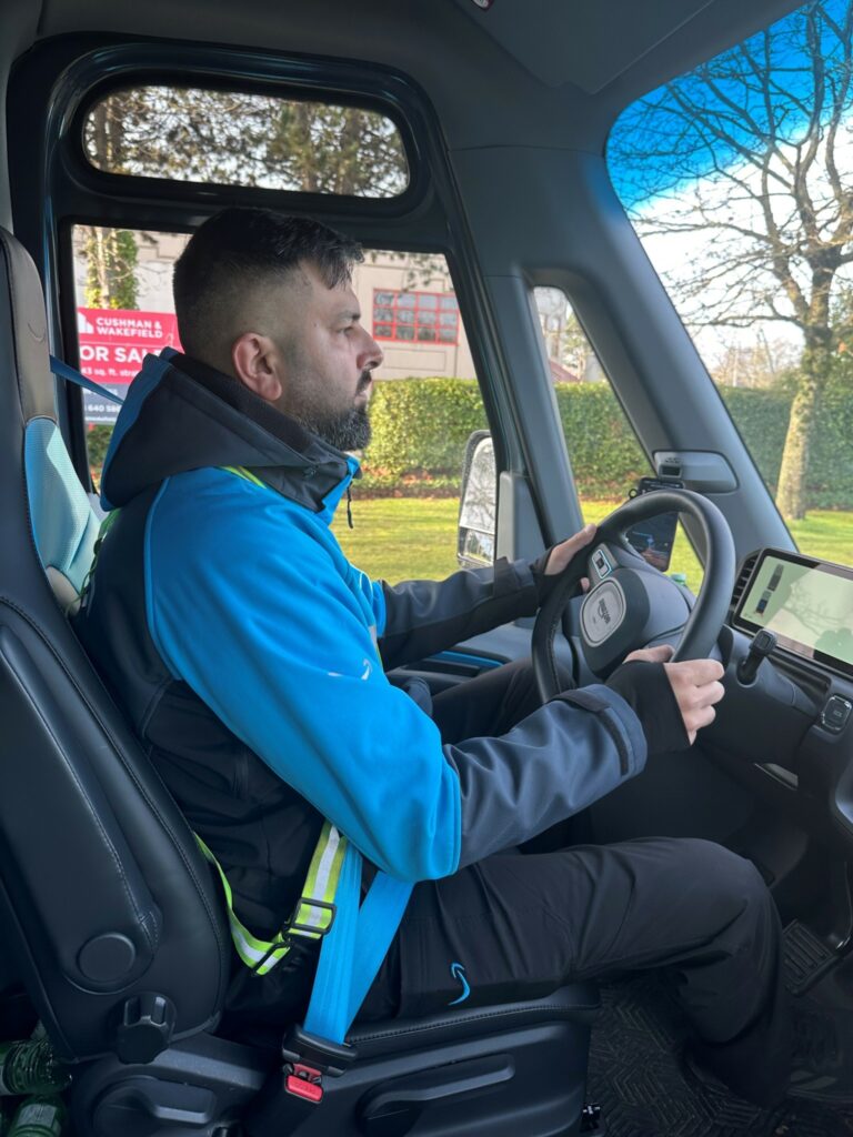 On the road with Amazon as it deploys first 50 Rivian 700 cargo vans in ...