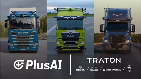 Plus AI and Traton partnership image