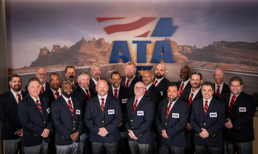 ATA's 20 Elite Professional Drivers group photo