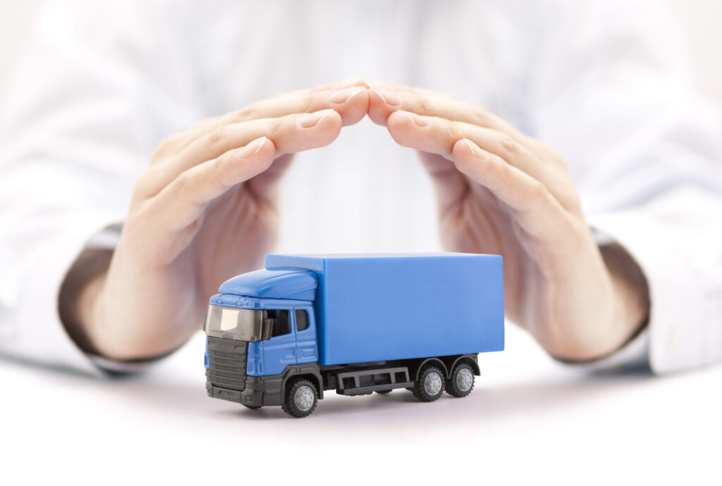 Picture of hands protecting a truck