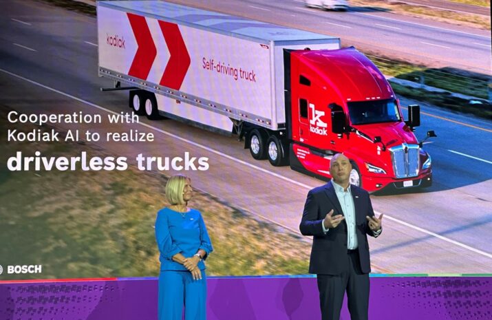 Kodiak partners with Bosch on self-driving truck hardware article image
