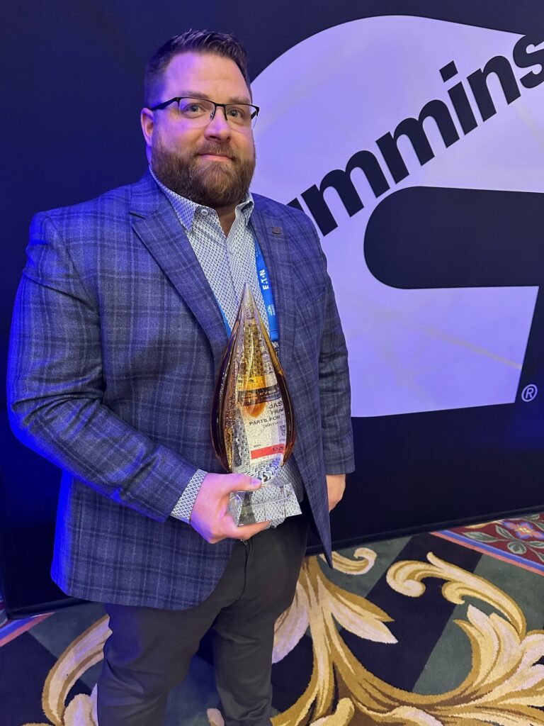 Jason Fraser with trophy