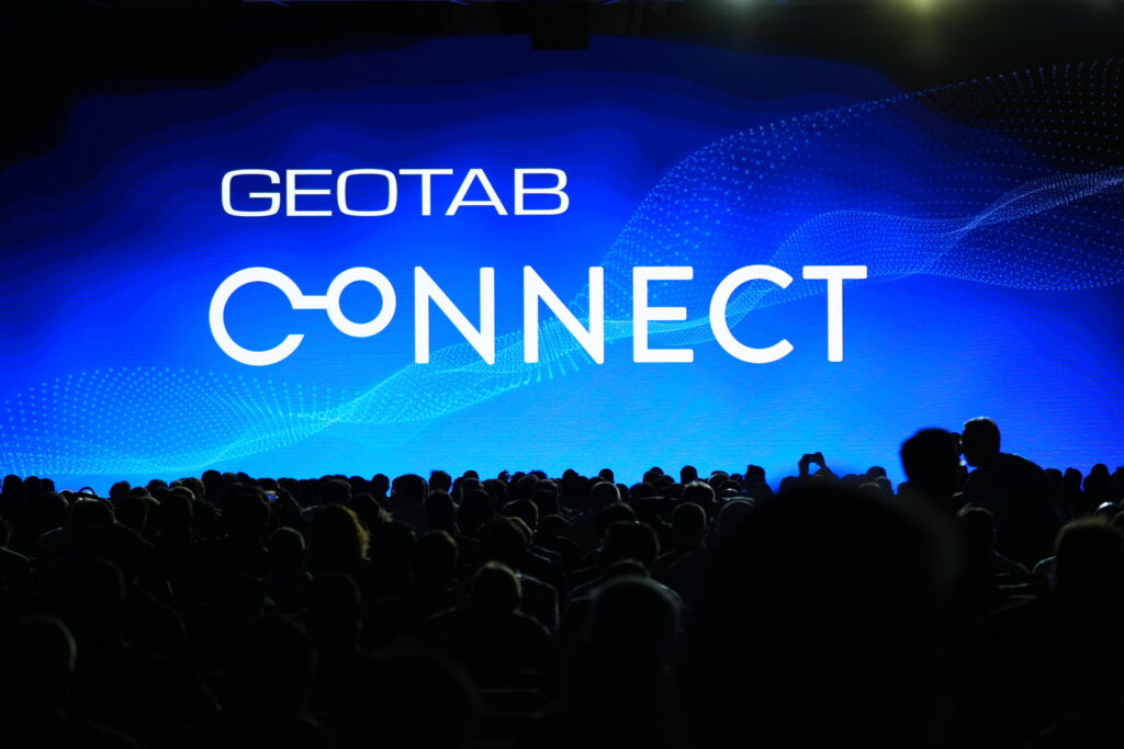 Crowd and stage at Geotab Connect 2026