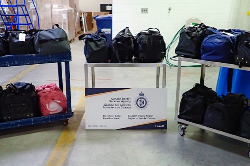 Bags of meth found in truck