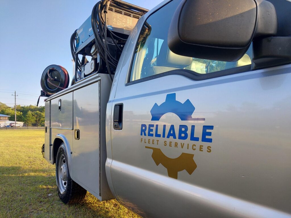 Reliable Fleet Services truck 