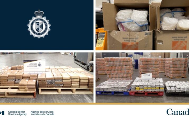 CBSA seizes more than 1,000 kg of drugs at Coutts crossing article image