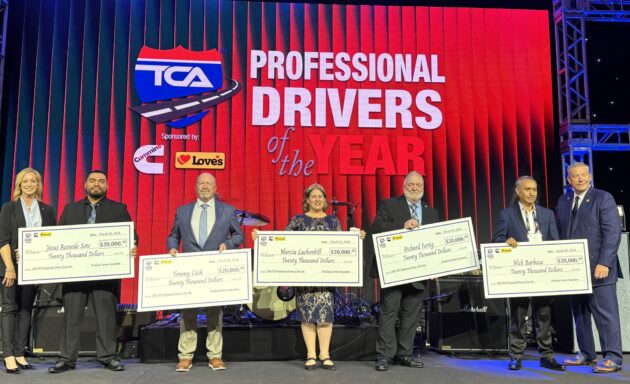 2026 TCA Truck Drivers of the Year, group photo