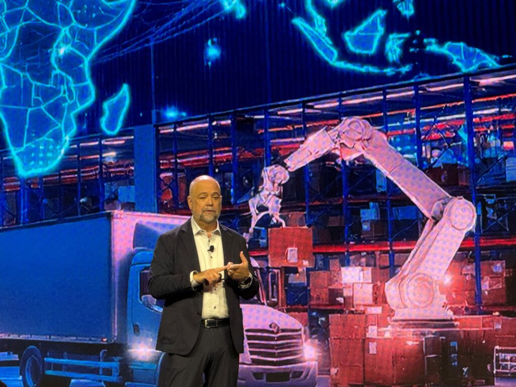 Bob Costello on stage