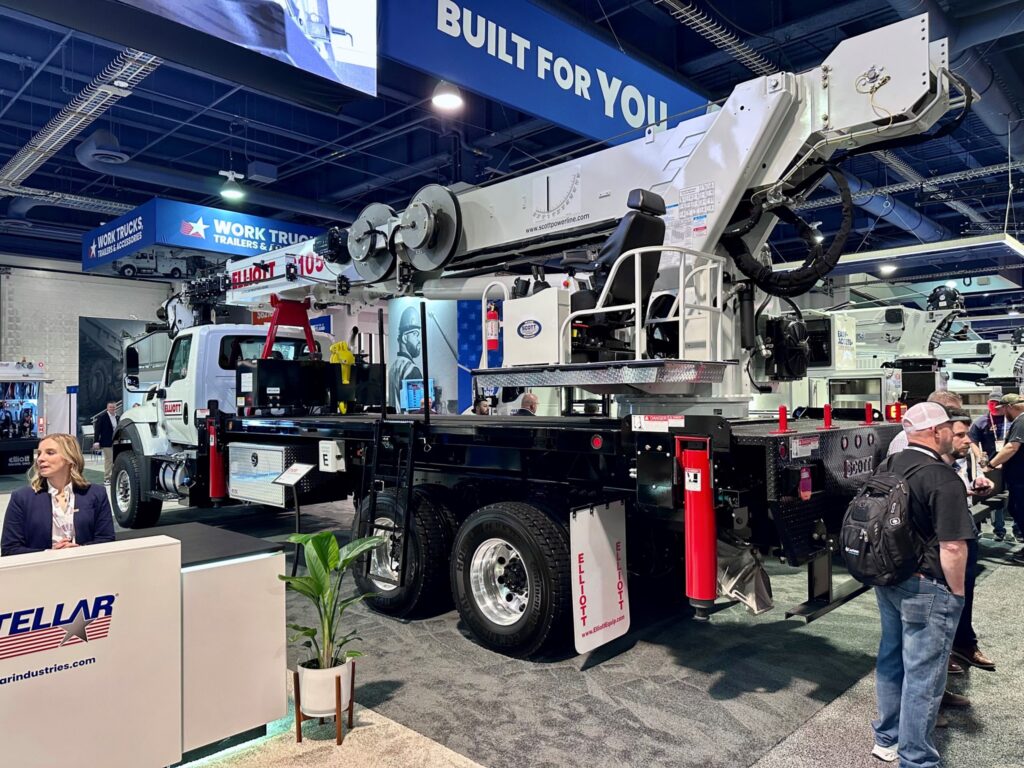 Picture of a truck with a crane