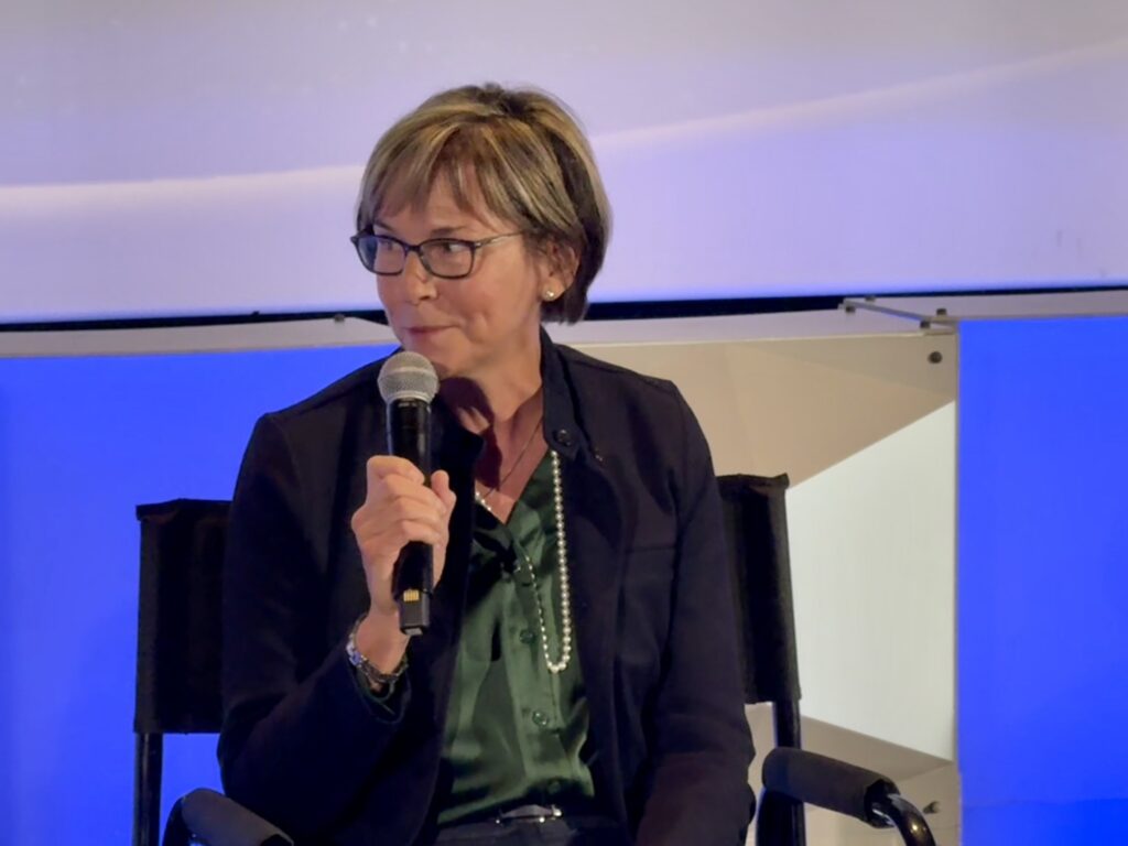 Michelle Koch on stage