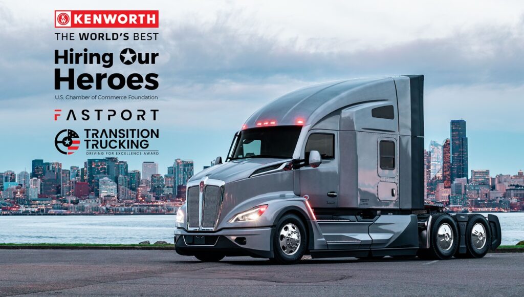 Kenworth Hiring our Heroes graphic