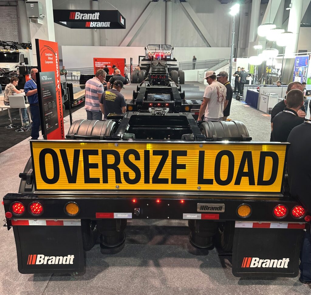 Picture of an oversize trailer