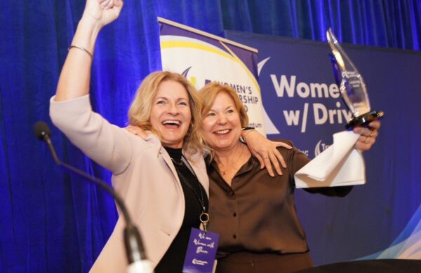 Arseneau receives THRC Women with Drive Leadership Award article image