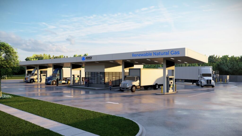 Angi Energy RNG fueling station