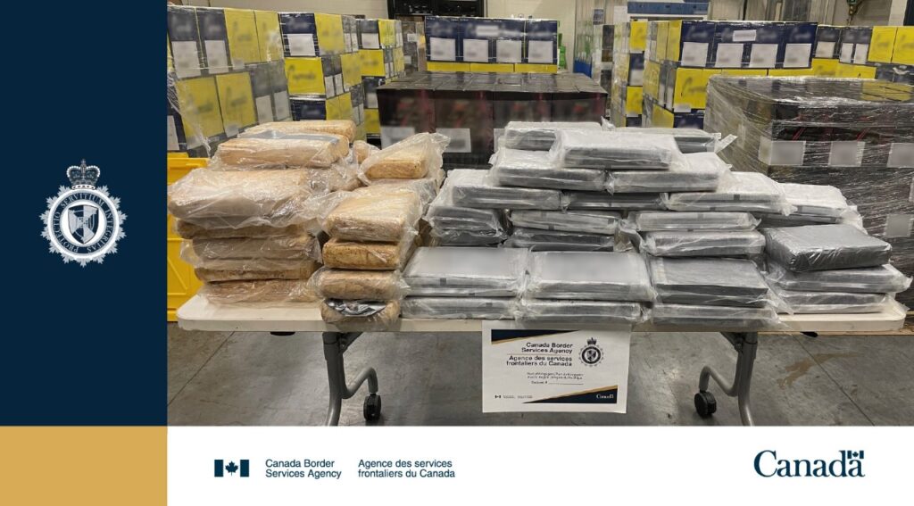 Drugs seized at border