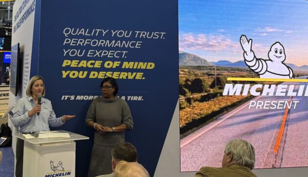 Michelin's Emily Ledbetter at TMC.