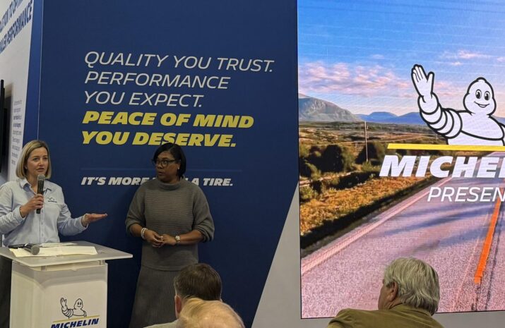 Michelin's Emily Ledbetter at TMC.