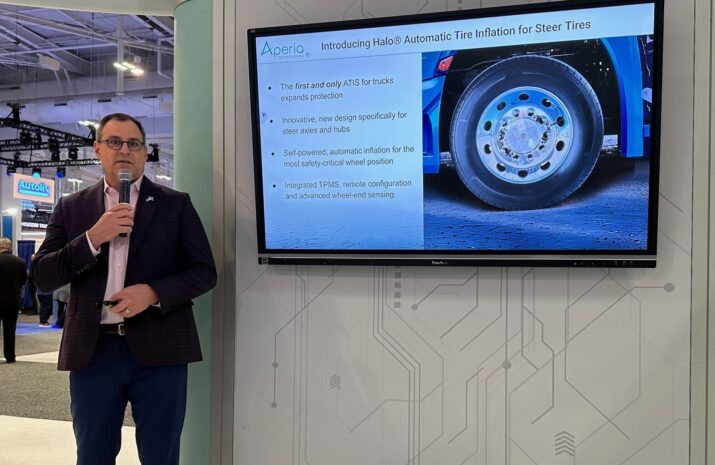 Aperia expands tire inflation system to steer axle article image